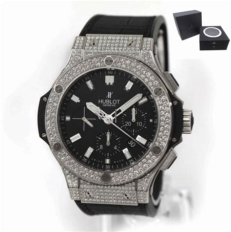 hublot chronograph w diamonds|chrono24.com.